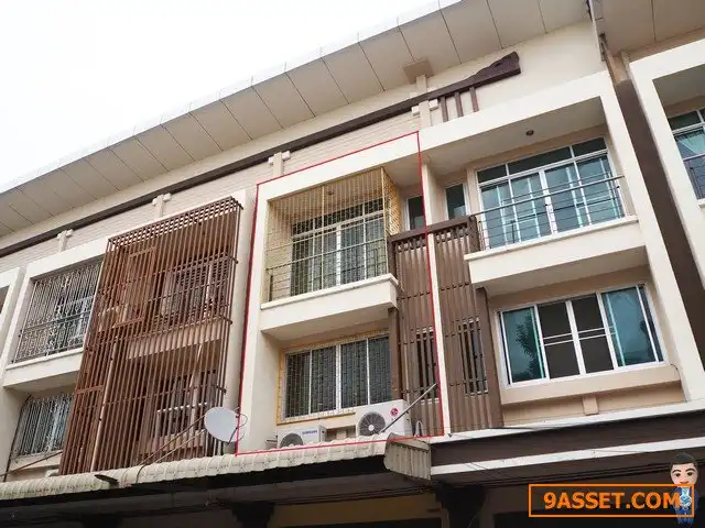 Commercial building-Shophouse .ใกล้ตลาดโรงเกลือเพียง 650 ม.อยู่ใจกลางตลาดอินโดจีนพร้อมผู้เช่า