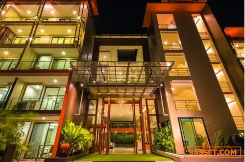 ให้เช่าคอนโด ใกล้ ชายหาดราไวย์: For Rent : Rawai At The Tree condominium 1 bed room at 2rd Floor Pool View. Size 36.07 Sqm.