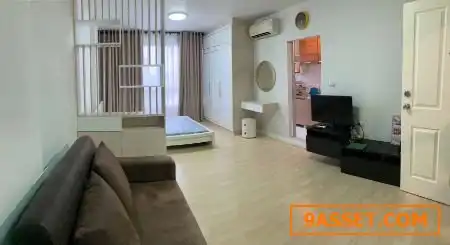 ให้เช่าคอนโด ใกล้ MRT คลองบ้านม้า (OR22): ให้เช่า คอนโด D Condo รามคำแหง 64 ชั้น 4 ห้องกว้างห้องไม่ร้อน