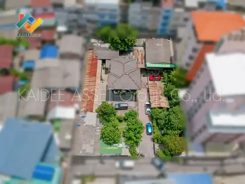 ขายที่ดิน ใกล้ ARL มักกะสัน (A6): ที่ดิน พร้อมบ้าน 1 ไร่ ราชเทวี พญาไท ถนน บรรทัดทอง เพชรบุรี