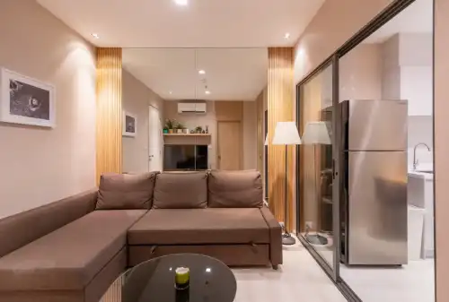 ให้เช่า/ขาย Condo Life Sukhumvit 48 ใกล้ BTS พระโขนง ขนาด 33 ตารางเมตร 1 ห้องนอน ชั้น22 ตึกS ตกแต่งครบพร้อมอยู่