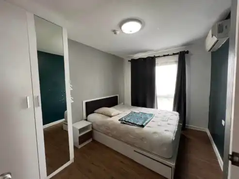 ปล่อยเช่า ไอคอนโด ศาลายา Type 2 Bed ห้องมุม  วิวสระว่ายน้ำ ใกล้ม.มหิดล ศาลายา
