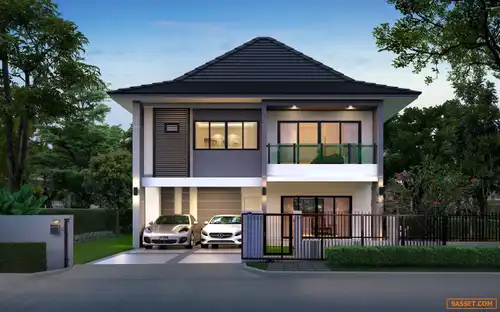 ขายบ้านเดี่ยว ใกล้ นิคมฯอัญธานี โครงการ 2|9ASSET.COM: บลูลากูน 2 ขายบ้านหรู ใกล้คลับเฮ้าส์ ทำเลที่ดีที่สุดหน้าโครงการ