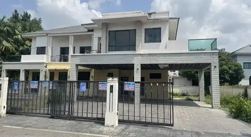 ขายบ้านเดี่ยว จ.นนทบุรี บ้านจัดสรร บ้านมือสองราคาถูก: ขายบ้านเดี่ยว2ชั้น205.6ตร.ว.หมู่บ้านเพอร์เฟคมาสเตอร์พีซรัตนาธิเบศร์ย่านรัตนาธิเบศร์ไทรม้านนทบุรี