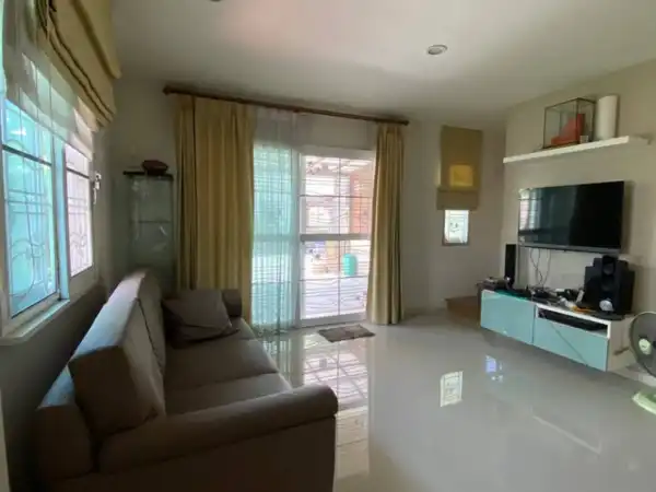 Townhouse-Home ขาย ทาวน์เฮ้าส์ 2ชั้น 26.6 ตร.ว. หลังมุม ใหม่มาก พร้อมอยู่ 3นอน 2น้ำ บ้านลุมพินีทาวน์วิลล์ ราชพฤกษ์-นครอินทร์ บางกรวย นน