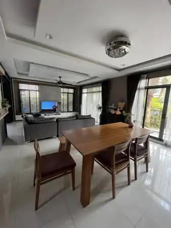บ้านเดี่ยว ขายบ้านเดี่ยว 2 ชั้น 80 ตร.ว. โครงการ เดอะ ปาล์ม พัฒนาการ 38 ใกล้ทางด่วน